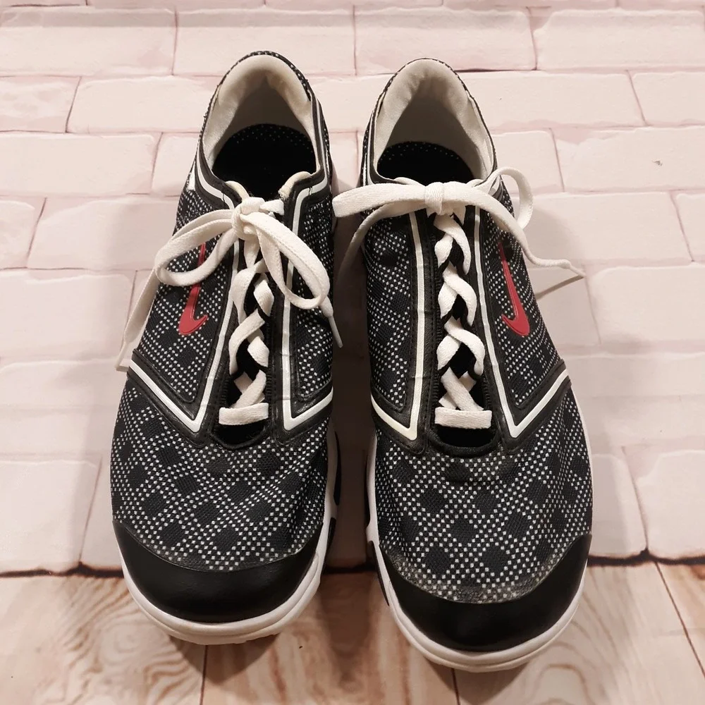 Nike Air Summer Lite 3 Golf Shoes Womens Size 9 US Black Tongueless Lightweight